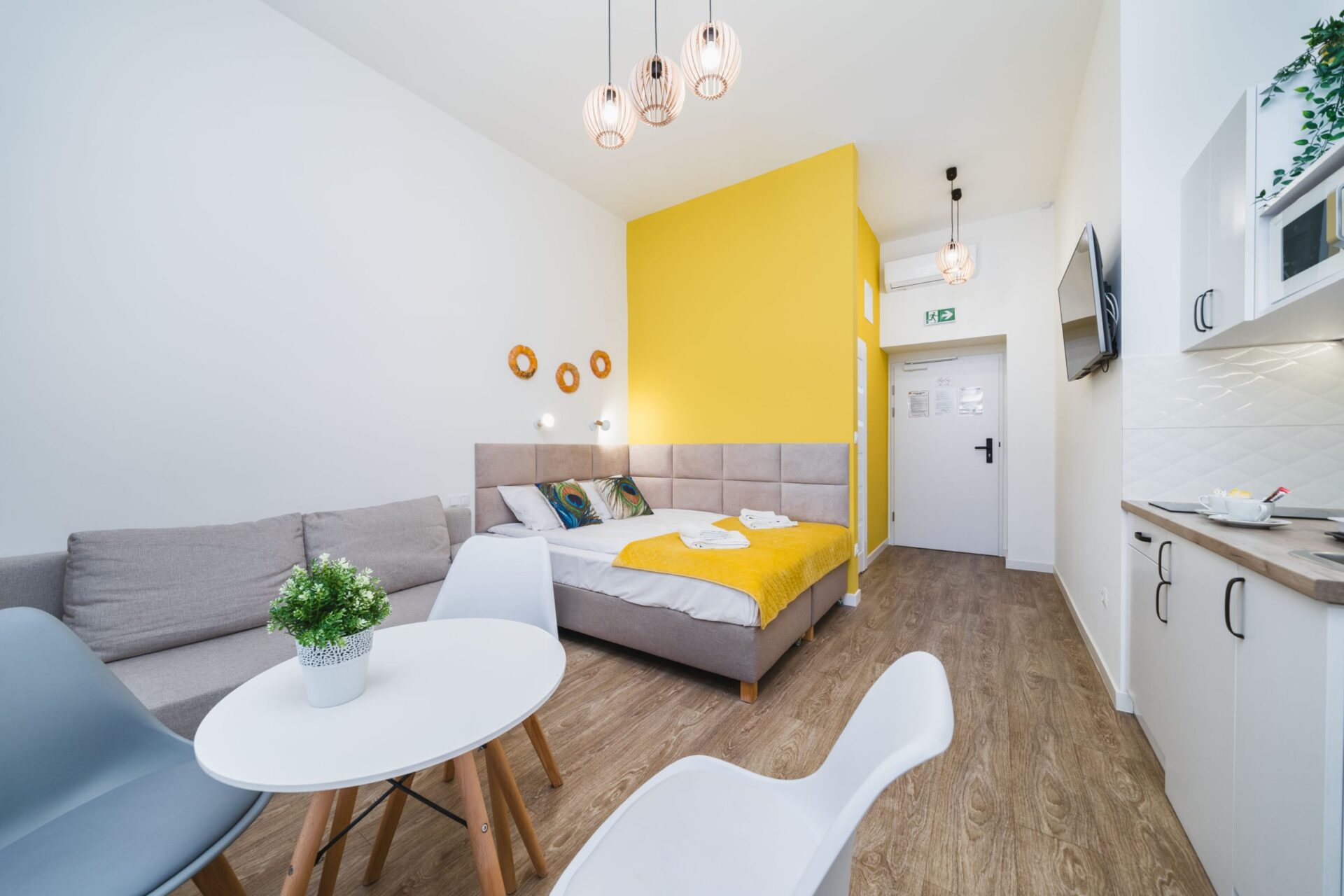 Bagel 27, ul. Dietla 5, Kraków: wnętrze studia