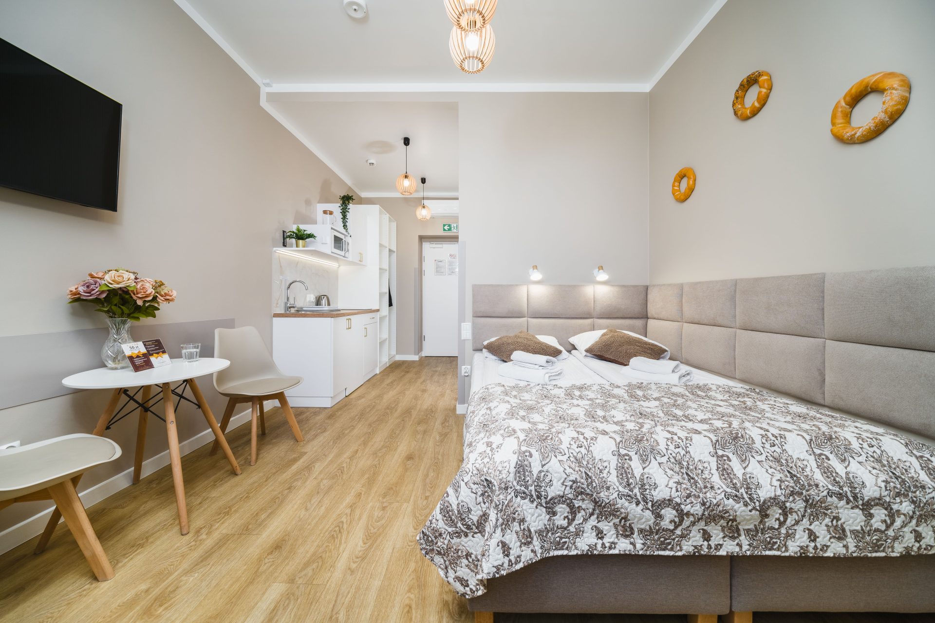 Bagel 11, ul. Dietla 5, Kraków: wnętrze studia