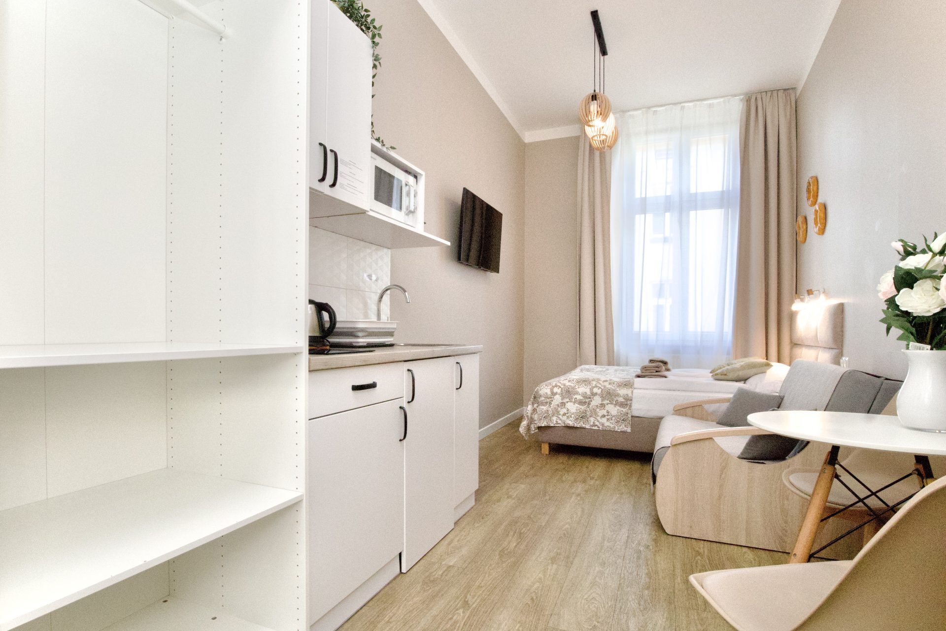 Bagel 25, ul. Dietla 5, Kraków: wnętrze studia
