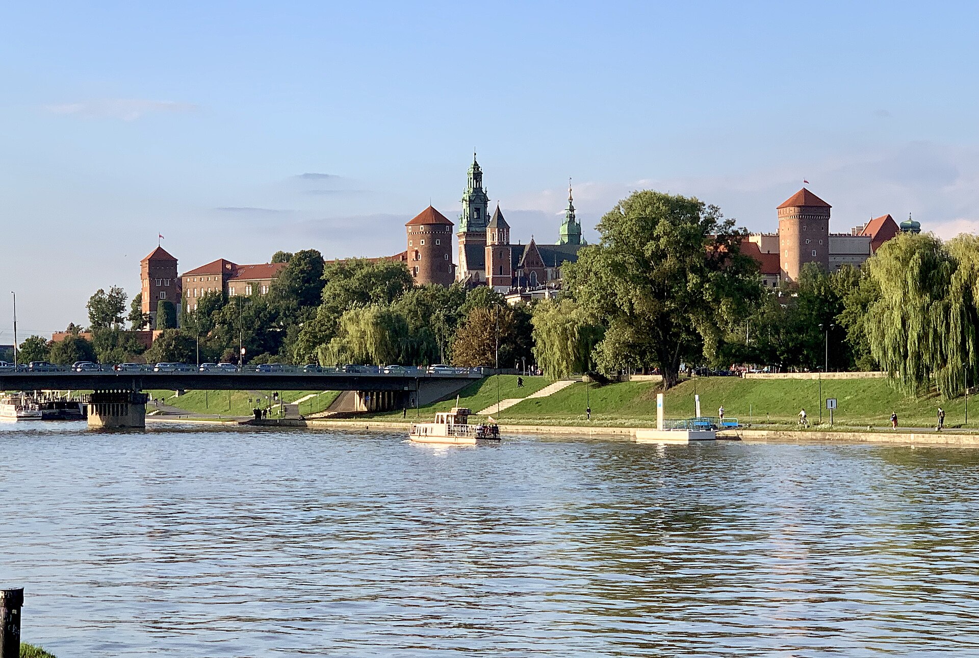 Wawel widziany znad Wisły
